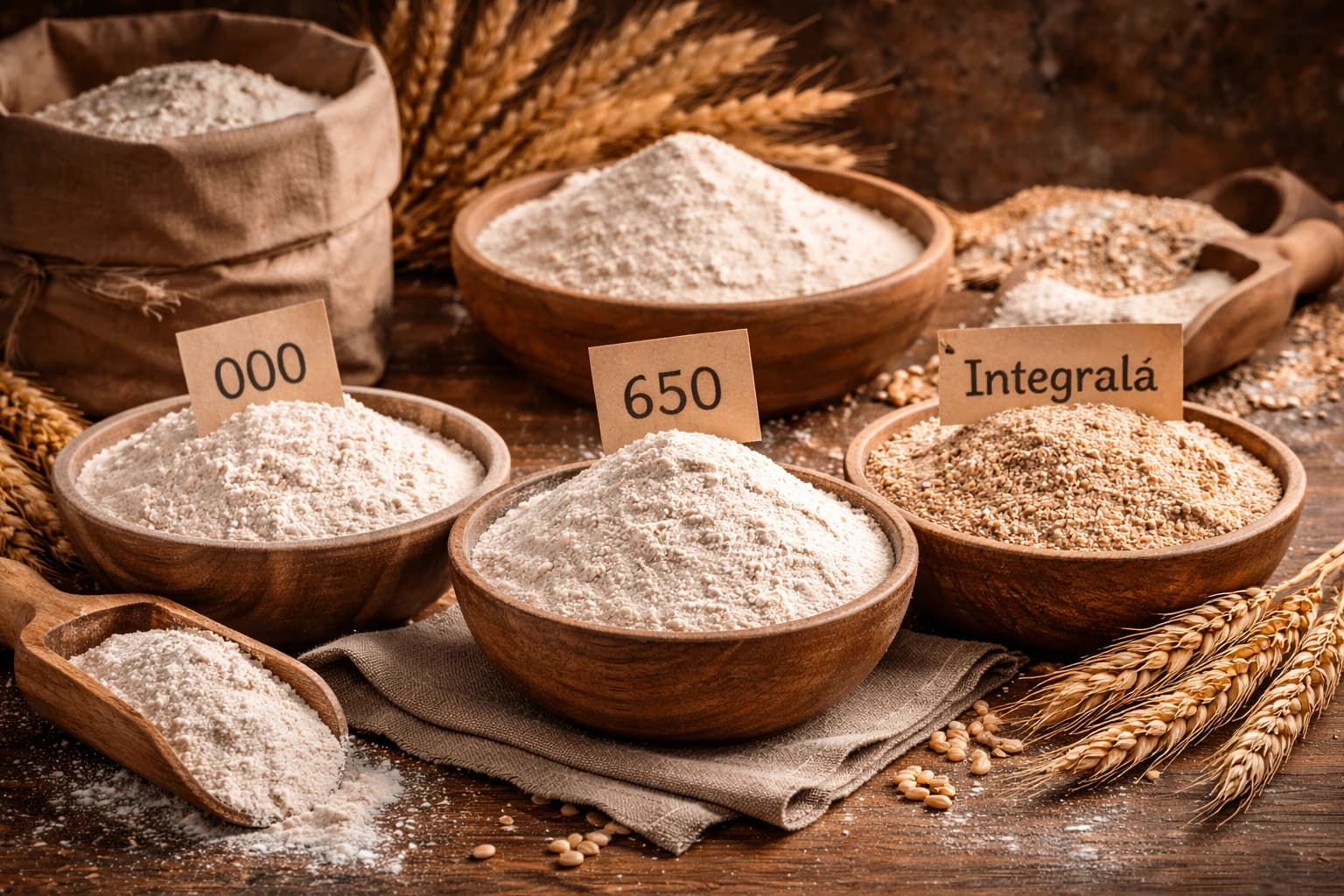 Tipuri de făină folosite în panificație – diferențe, utilizări și cum alegi corect